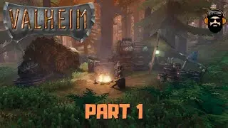 VALHEIM Gameplay - VIKING Open World Survival Saga - Part 1 (no commentary)