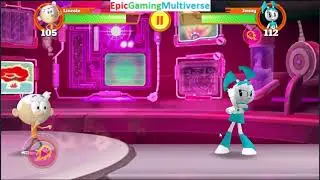 Jenny The Robot VS Lincoln Loud In A Nickelodeon Super Brawl Universe Match / Battle / Fight