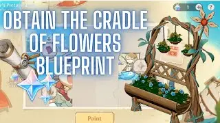 [Genshin Impact] Obtain The Cradle Of Flowers Blueprint with the new Traveler's Picture web event