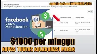 CARA MENGHASILKAN DOLLAR DI HALAMAN FACEBOOK MELALUI KOLABORASI MEREK - FACEBOOK AD BREAKS
