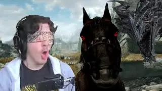 Blindfolded Skyrim Gone GRAZY!