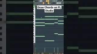 Draw Chords On FL Studio by Using the Grey Notes and alwas stay on scale, Key