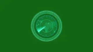Radar Effect Green Screen