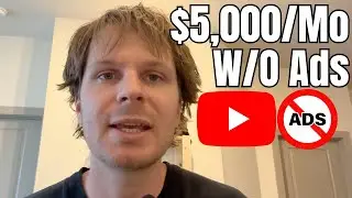 Make Money on YouTube WITHOUT ADS! (Less than 1,000 Subscribers)