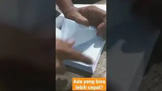 cepat nyetaples nya apa balikin kertas nya?😄