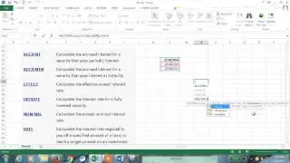 Excel 2013 Tutorial#99 Interest Rate Function in Excel