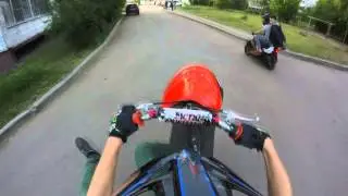 Весёлый вечерний stunt день