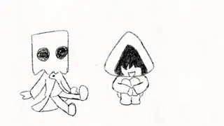 Six and Mono talking - Little Nightmares Animation