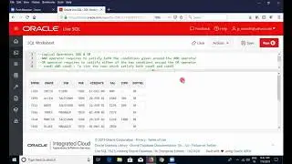 SQL Logical Operators - AND operator in SQL - OR operator in SQL