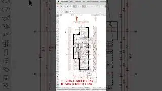 Архикад Урок - Переключение между вкладками | Уроки от  @az_archicad - Archicad tutorial