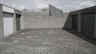 CG Flag VFX in Blender.
