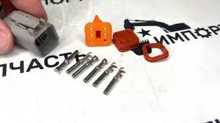 Разъем фары JCB 332/E2599 DEUTSCH DT06-6S