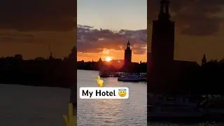 Best Sunset in Stockholm ❤️