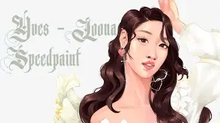 yves 🌼🤍🦢 speedpaint