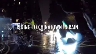 Riding to Chinatown in Rain
