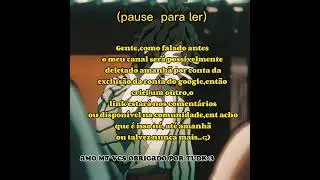 Espero que não aconteça viu T_T