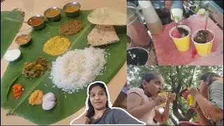 Banana leaf pe Mumbai ki famous South Indian plate kha k maza hi aa gaya!! #trending