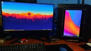Monitor dalam Case PC * Put Laptop Screen into PC Case. How to Make this? Coming soon !!!