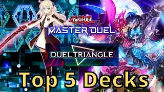 TOP 5 DECKS | Duel Triangle Festival in Yu-Gi-Oh! Master Duel!