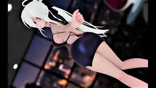 【Vocaloid  MMD／4K／60FPS】「 (Uncensored  18+) Ultra HD」Yowane Haku【Party Tonight (Remake Version)】