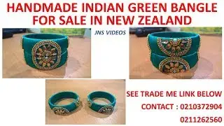Bangles Indian Handmade pair - Green. Brand New | Trade Me | New Zealand