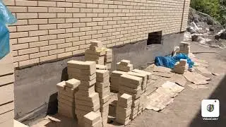 Облицовка ГИШТ билан солинаётган УЙ🏘 2-кисм