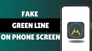 How To Fake Green Line On Phone Screen