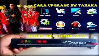 cara upgrage software tanaka T22 HD