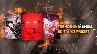 MANGA EDIT PRESETS - ALIGHT MOTION