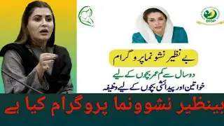 What is the benazir Nashonuma program|benazir Nashonuma program Kia hai |digita urdu lab|