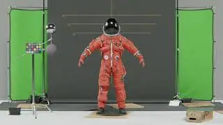 Nasa ACES Spacesuit Turntable