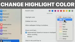 How to Change Highlight Color on Mac (Tutorial)