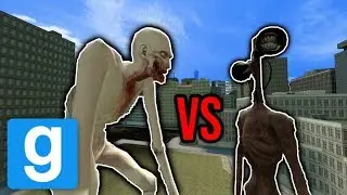SCP-096 VS Siren Head (gmod nextbot)