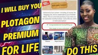 do this to win a Plotagon golden ticket for free and for life