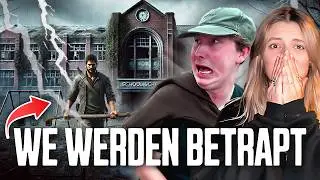 Inbreken in HALF verlaten SCHOOL!