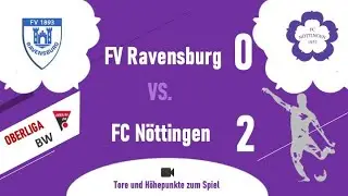 Oberliga Baden-Württemberg: FV Ravensburg - FCN 0 : 2 (0:2)