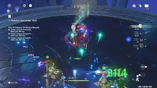 Genshin Impact - 3.7 Abismo piso 12 (9 estrelas)