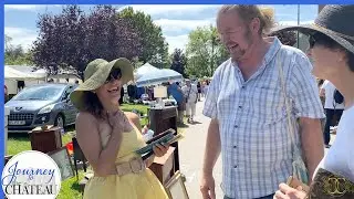 Meeting old and new friends at The Grande Brocante de Touchay!! - Journey to the Château, Ep. 224