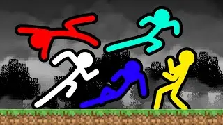 Stickman VS Minecraft: Stickman Fight Tournament - AVM Shorts Animation