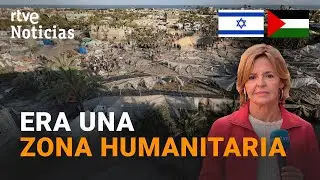 GAZA - ISRAEL: Un nuevo ATAQUE con MISILES en JAN YUNIS MATA a 40 PALESTINOS | RTVE Noticias