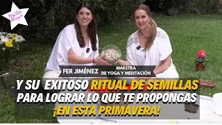 Experta en Meditación y Yoga FER JIMÉNEZ comparte tips para iniciar la primavera/Con Matilde Obregón