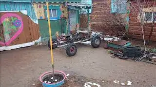 Минитрактор. Мы строили, строили и наконец ...