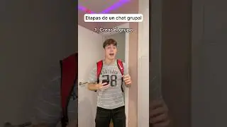 Etapas de un chat grupal💀 