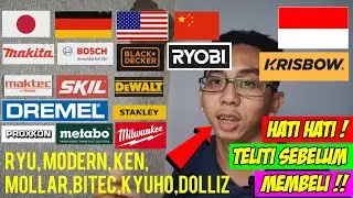 PERHATIKAN ! Merk power tool terbaik, perbandingan berbagai macam merk yang ada di Indonesia