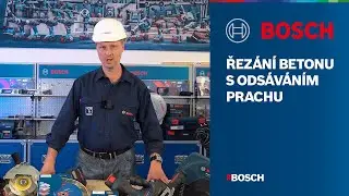 Školení s Bosch Professional: řezání betonu s odsáváním prachu