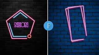 How to make NEON effect in Pixellab | NEON effect tutorial