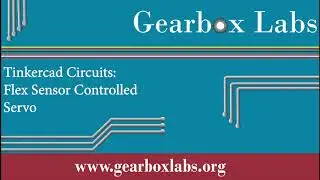 Tinkercad Circuits: Flex Sensor Controlled Servo