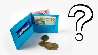 Paper Wallet Making | How to Make Origami Wallet - Paper Wallet