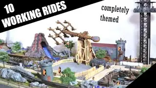 Working miniature Model Theme Park