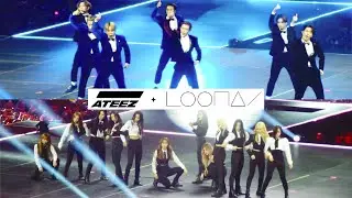 [190817 KCON LA] ATEEZ & LOONA - Very Good & Not Today